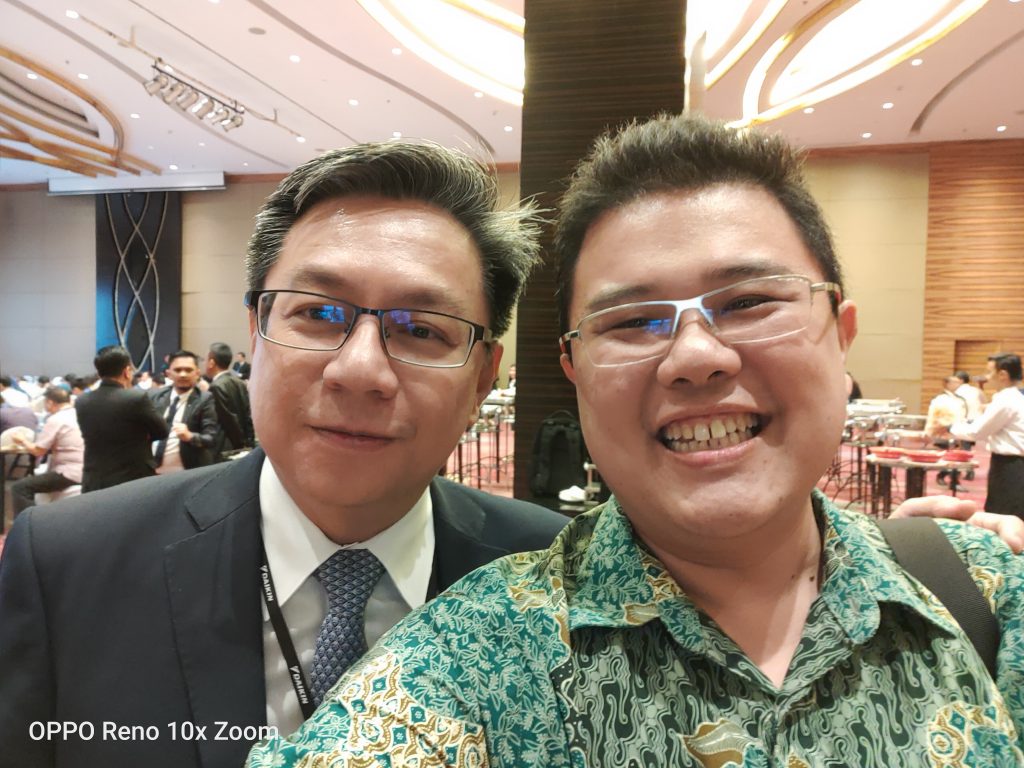 Photo with Mr Ching Presdir of Daikin Indonesia